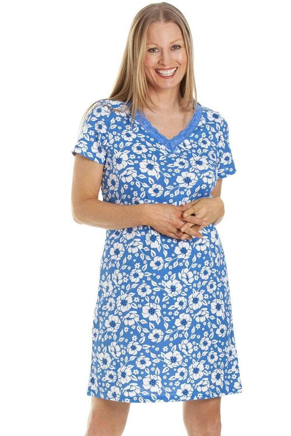 Womens Soft Cotton Summer Nightdresses