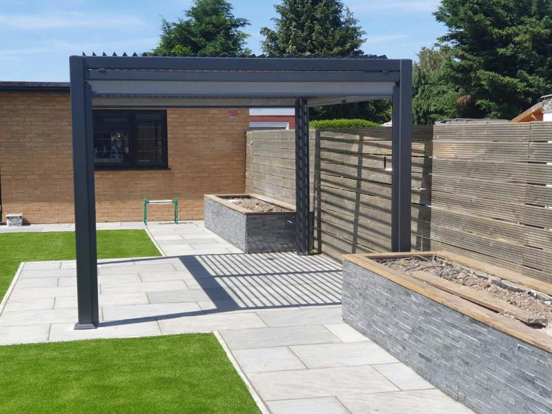 Ocean Designs Faro 3m x 3.6m Free Standing Pergola