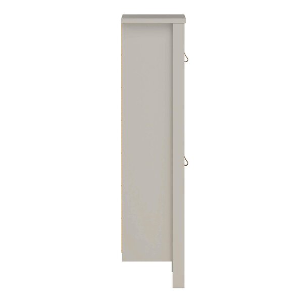 Wyld Haus Wildberry Cashmere Wooden Shoe Cabinet 2 Flip Down Doors