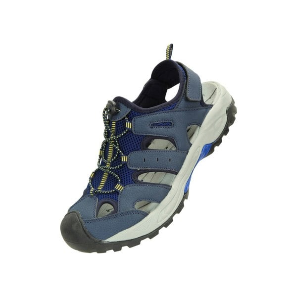 Mountain Warehouse Mens Rift Drainage Sandals - Blue