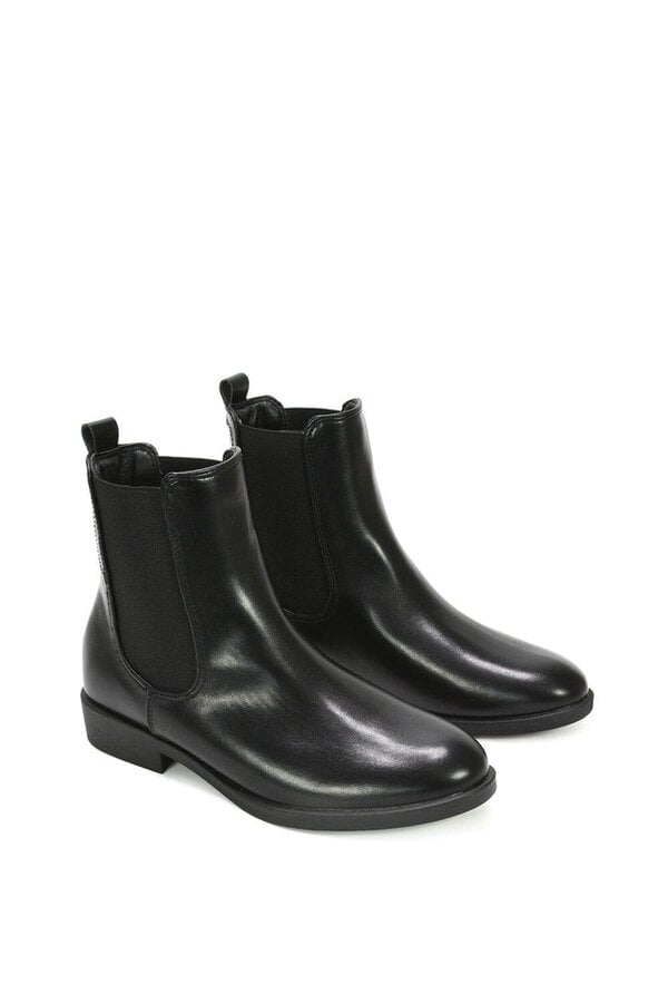 XY LONDON Chelsea Flatform Ankle Boots Pull On
