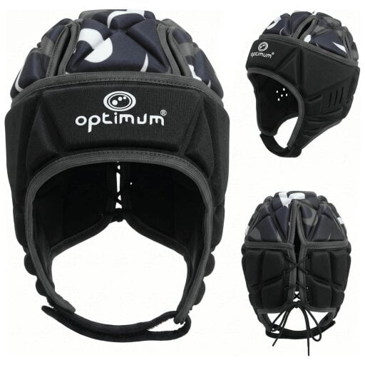 Optimum Razor Rugby Headguard Silver | Lightweight, Durable, Sizes XXS-L