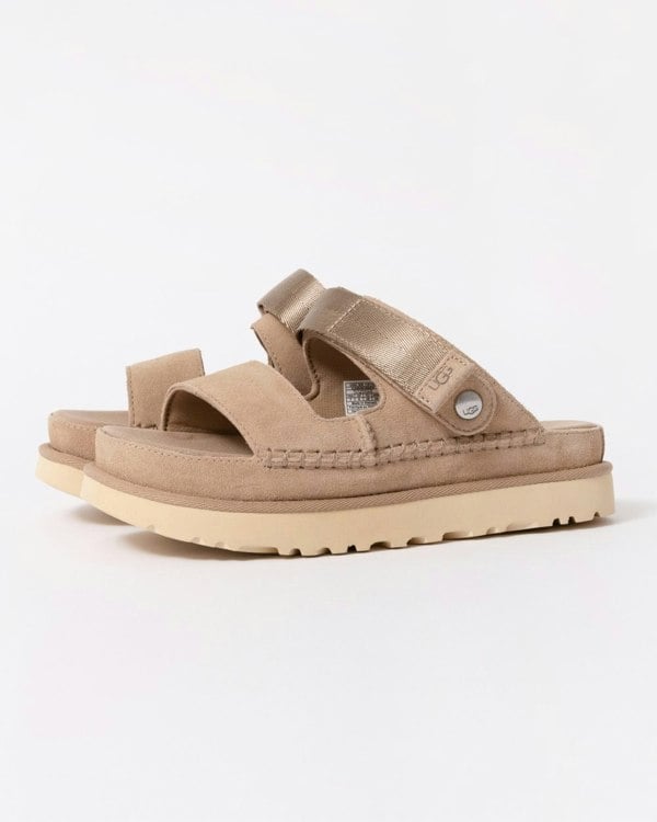 UGG Goldenstar Glide Womens Sandal - Sand