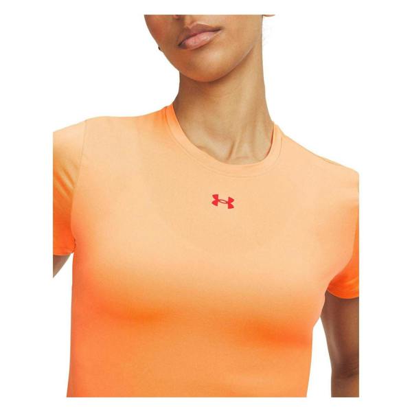 Under Armour Womens/Ladies Vanish Logo T-Shirt - Orange/Red - 