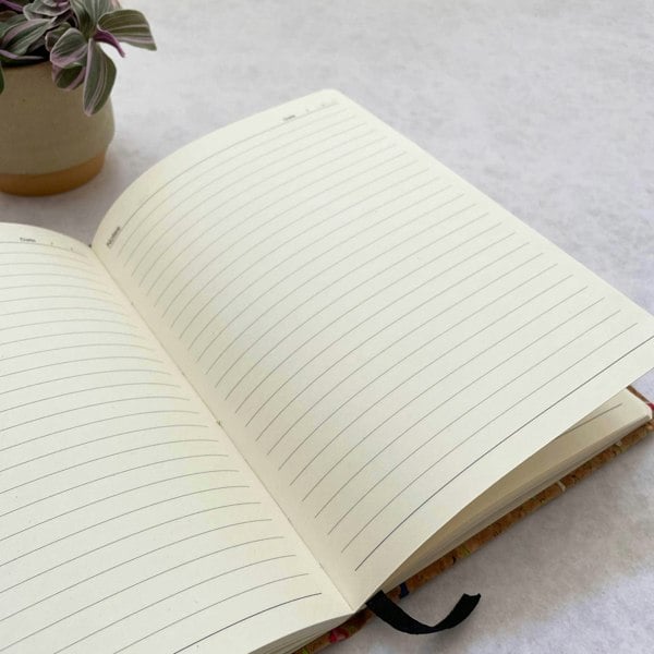 A Natural Cork A5 Notebook.