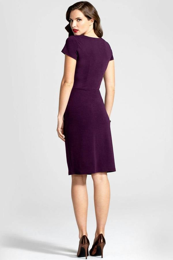 HotSquash Asymmetric Neckline Day to Night Dress