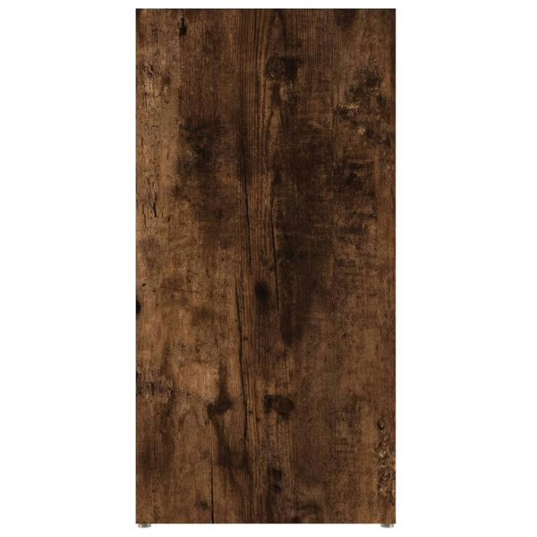 Berkfield Book Cabinet Smoked Oak 50x25x106 cm