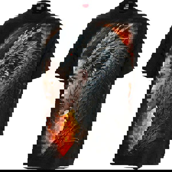 Spiral Direct DRACO QUEEN - T-Shirt Black