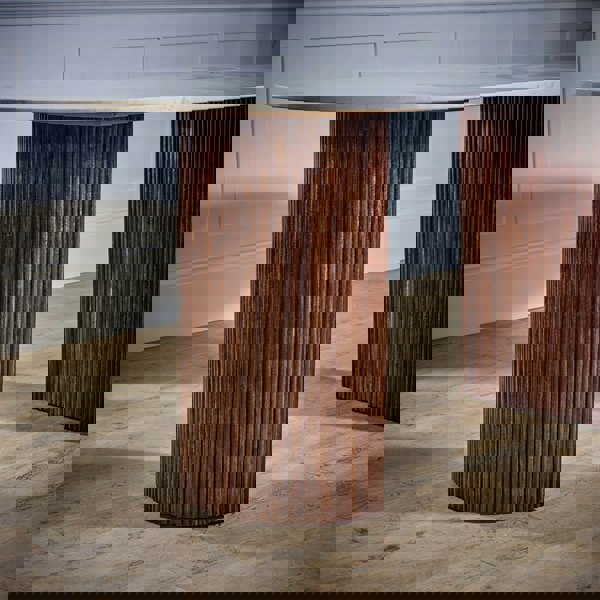 IH Design Miel Mango Wood Dining Table 170Cm With Marble Top