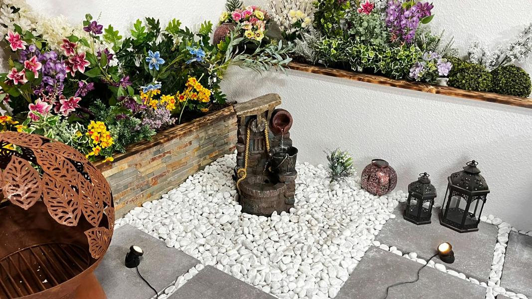 Tranquillity Water Features Rustic Jug Traditional Water Feature