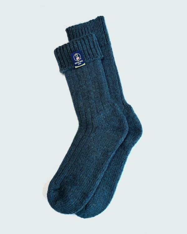 Jemsox British Wool Boot Socks – Mallard | 100% British Wool Luxury Boot Socks