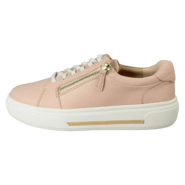 Clarks Ladies Clarks Artisan Platform Trainer Shoes - Hollyrose Zip