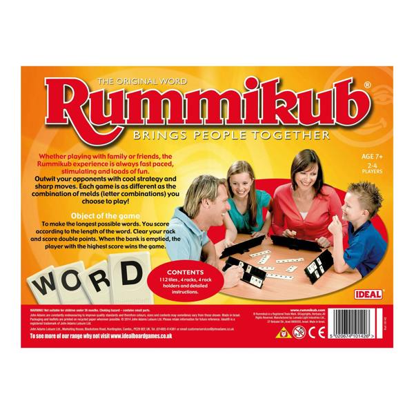 IDEAL Rummikub Word Game
