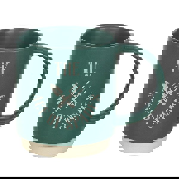Serano Ace of Spades Mug with Spade Spoon