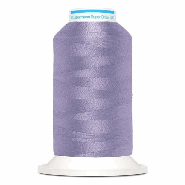 Gutermann Super Brite Polyester 40 Embroidery Thread 1000m Polyester Thread Suitable For Embroidery
