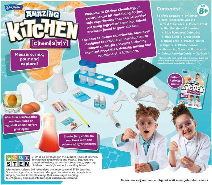 Action Science Amazing Kitchen Chemistry Set