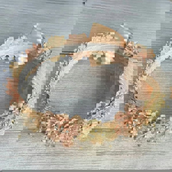 Apricot and Blush Head Crown