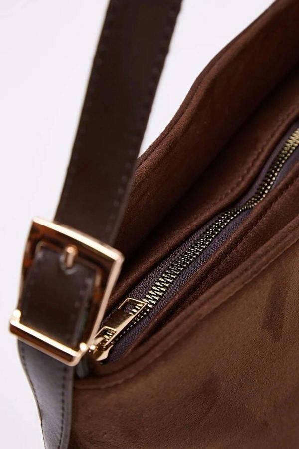 WOVCOR Suede Women's Shoulder Bag