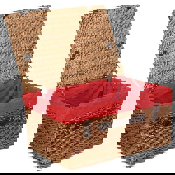 Wicker Picnic Baket with Lining
