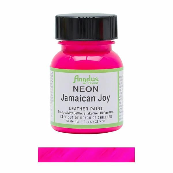 Angelus Neon Leather Paint for Sneaker Customs and Shoes 1oz