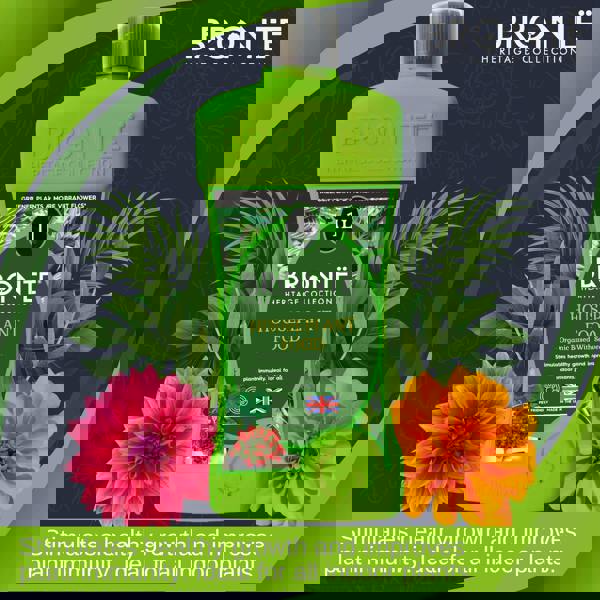 Bronte Heritage 1L Concentrated Houseplant Food makes 250L organic, plant-based fertiliser. Seaweed enriched, pet-friendly for indoor plants & flowers