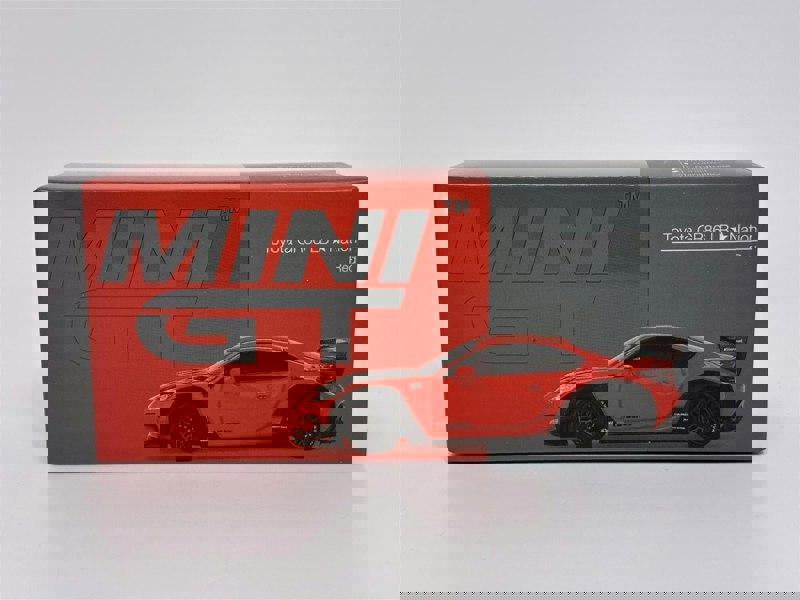 Mini GT Toyota GR86 LB Nation Red RHD 1:64 Scale Mini GT MGT00885R