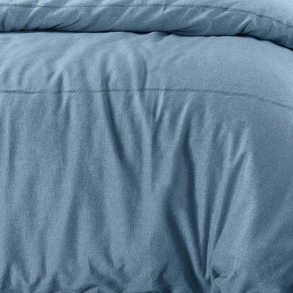 Sweet Dreams Denim Stonewash Linen Duvet Cover Set