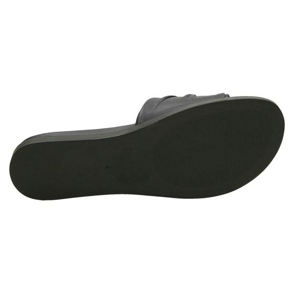 Leather Collection Ladies Leather Collection Twisted Vamp Mules F00203