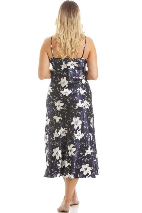 Womens Lilly Floral Satin Chemises