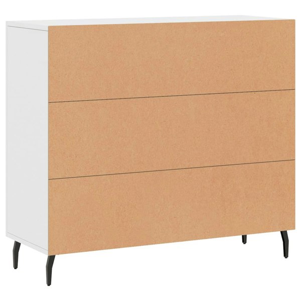 Berkfield Sideboard White 90x34x80 cm Engineered Wood
