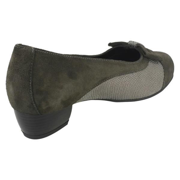 Da Bella Ladies Da Bella Slip On Heeled Shoes Saltby