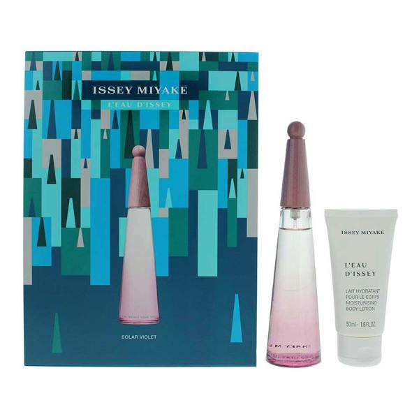 L'eau D'issey Issey Miyake L'eau D'issey Solar Violet 2 Piece Gift Set: Eau de Toilette 50ml - Body Lotion 50ml