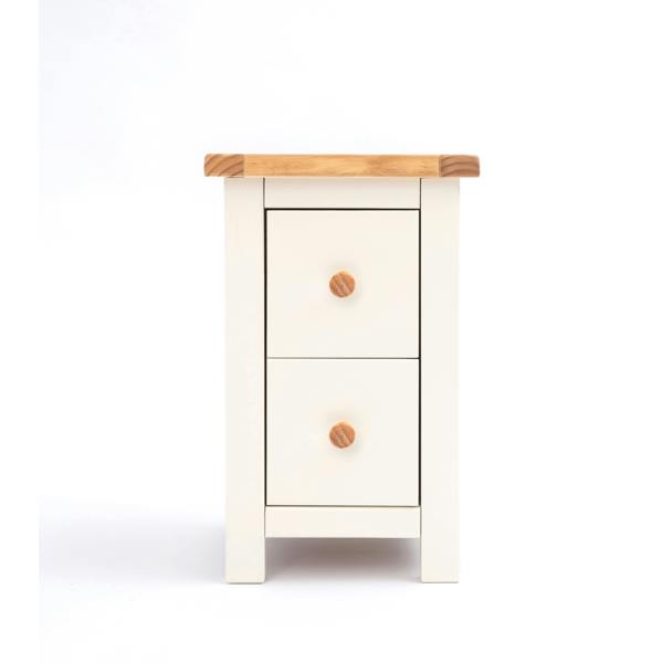 Maggiori 2 Drawer Petite Bedside Table