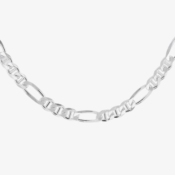 T. H. Baker Sterling Silver 20 inch Figaro Chain 8.15.0025