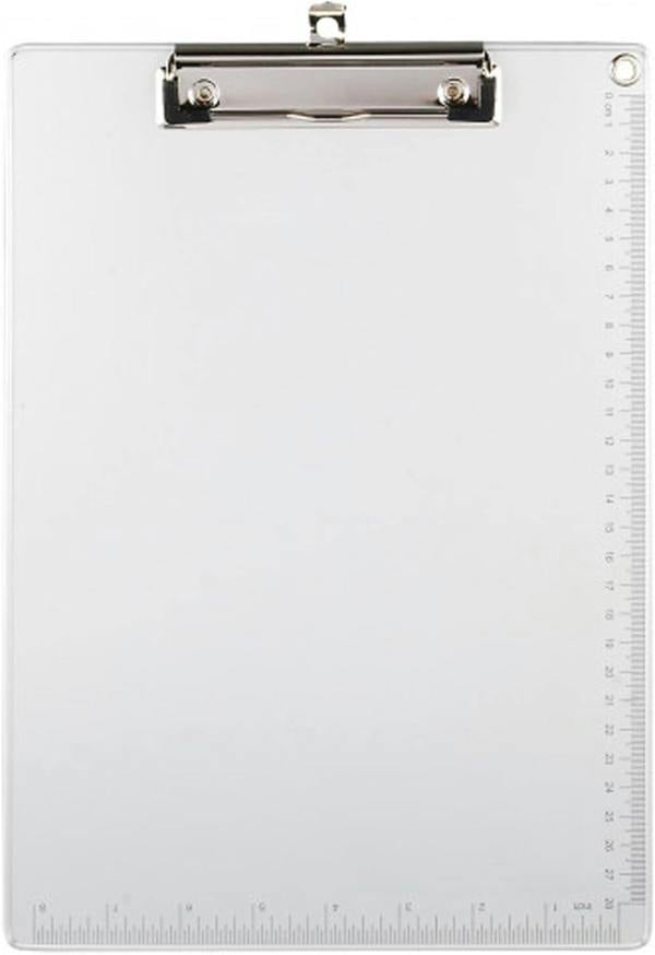 KAV Metal Clipboards Pack of 6 - Waterproof A4 Size Aluminum Clipboard with Low Profile Clip, Rust-Proof & Hangable - Smooth Surface for Easy Writing