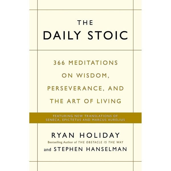 Ryan Holiday 4 Book Collection Set | The Daily Stoic, Ego Is the Enemy, The Obstacle Is the Way & Stoic Journal | Self-Development & Philosophy