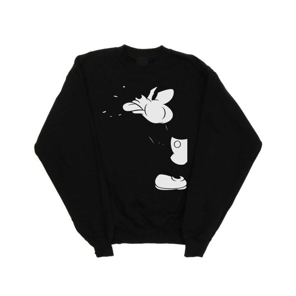 Disney Mens Mickey Mouse Cut Sweatshirt - Black