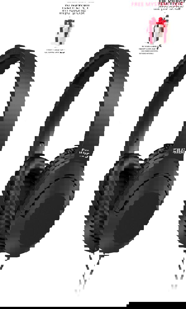 Philips Audio TAH2005 Wired Over-Ear Stereo Headphones – Free Gift RRP £5!