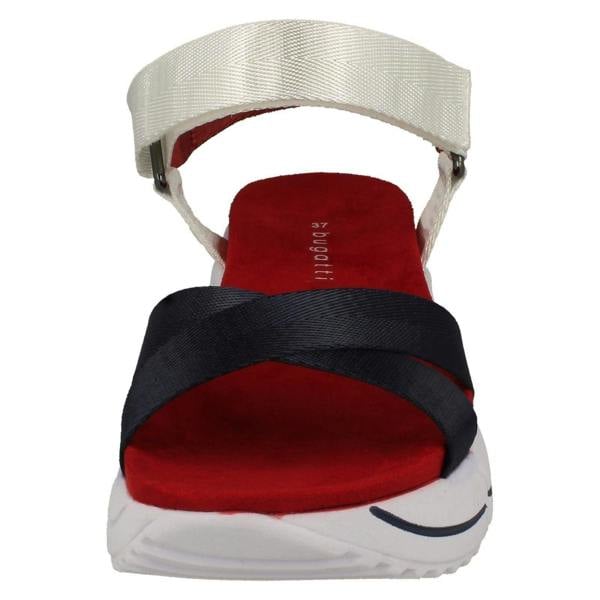 Bugatti Ladies Bugatti Hook & Loop Fastening Casual Sandals 88181