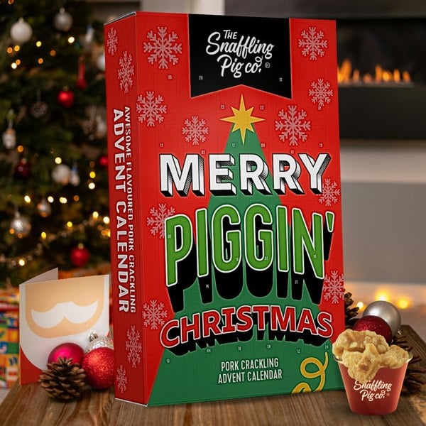 The Snaffling Pig Co Pork Crackling Advent Calendar 2024