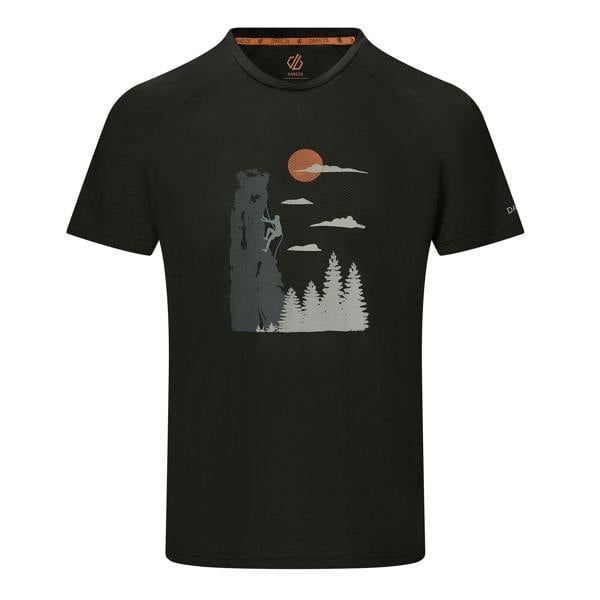 Dare 2B Mens Tech II Mountain Climbing T-Shirt - Black