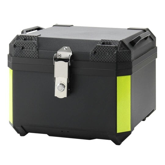 Havendro Universal 45L Aluminium Motorcycle Top Box Motorbike Rear Luggage Case Tail