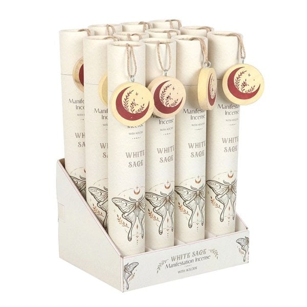 Serano Set of 12 White Sage Manifestation Incense Stick Gift Sets