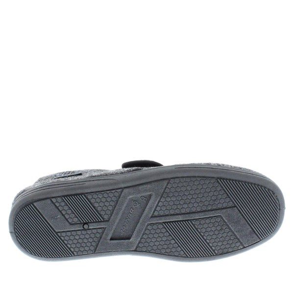 Dunlop Atticus Memory Foam Hook and Loop Men's Slippers
