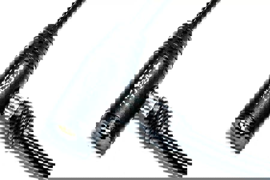 Awe Sport Direct 6mm x 76cm Steel Cable Bike/Bicycle LED Lock With 2 Keys