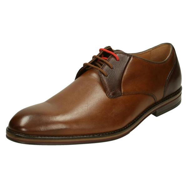 Clarks Mens Clarks Lace Up Formal Shoe Citi Stride Lace
