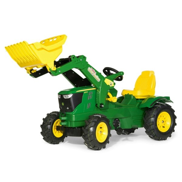 Rolly John Deere 6210R Tractor with Frontloader and Pneumatic Tyres