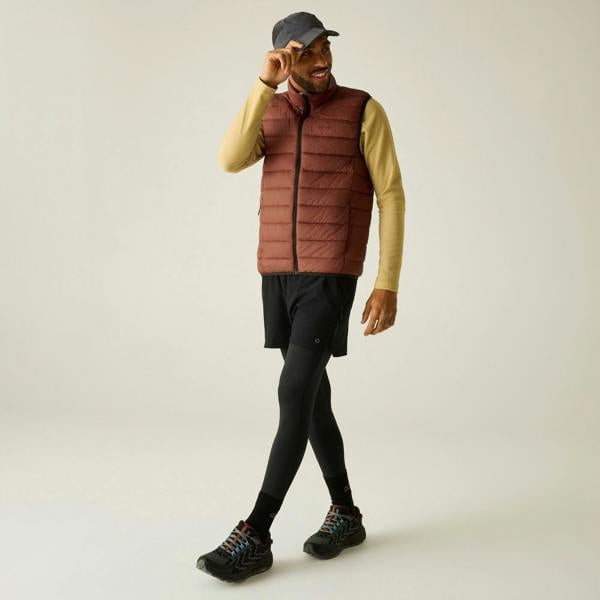 Regatta Mens Marizion Quilted Gilet - Burnt Henna