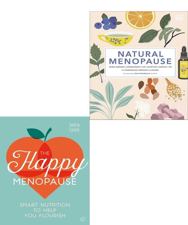 Natural Menopause(Hardcover), The Happy Menopause 2 Books Collection Set