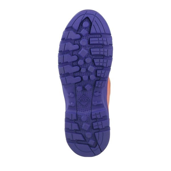 Muck Boots Grit S5 Rubber Men's Orange/Blue Wellington Boots